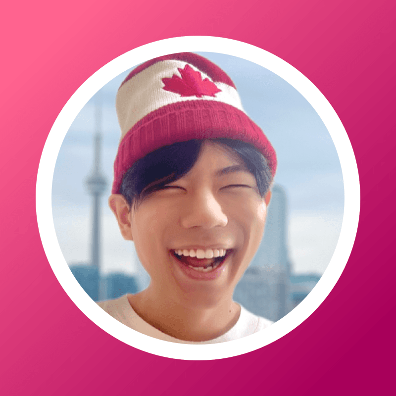 僕がカナダに慣れるまでのロゴ